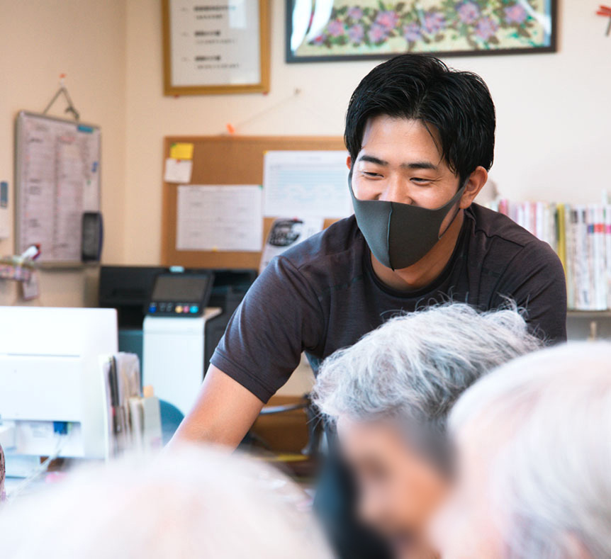 あなたの意見を大切に、風通しのいい職場を目指しています。